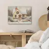 Kerst - Huis - Winter - Sneeuw PET vilt klein -sfeer3
