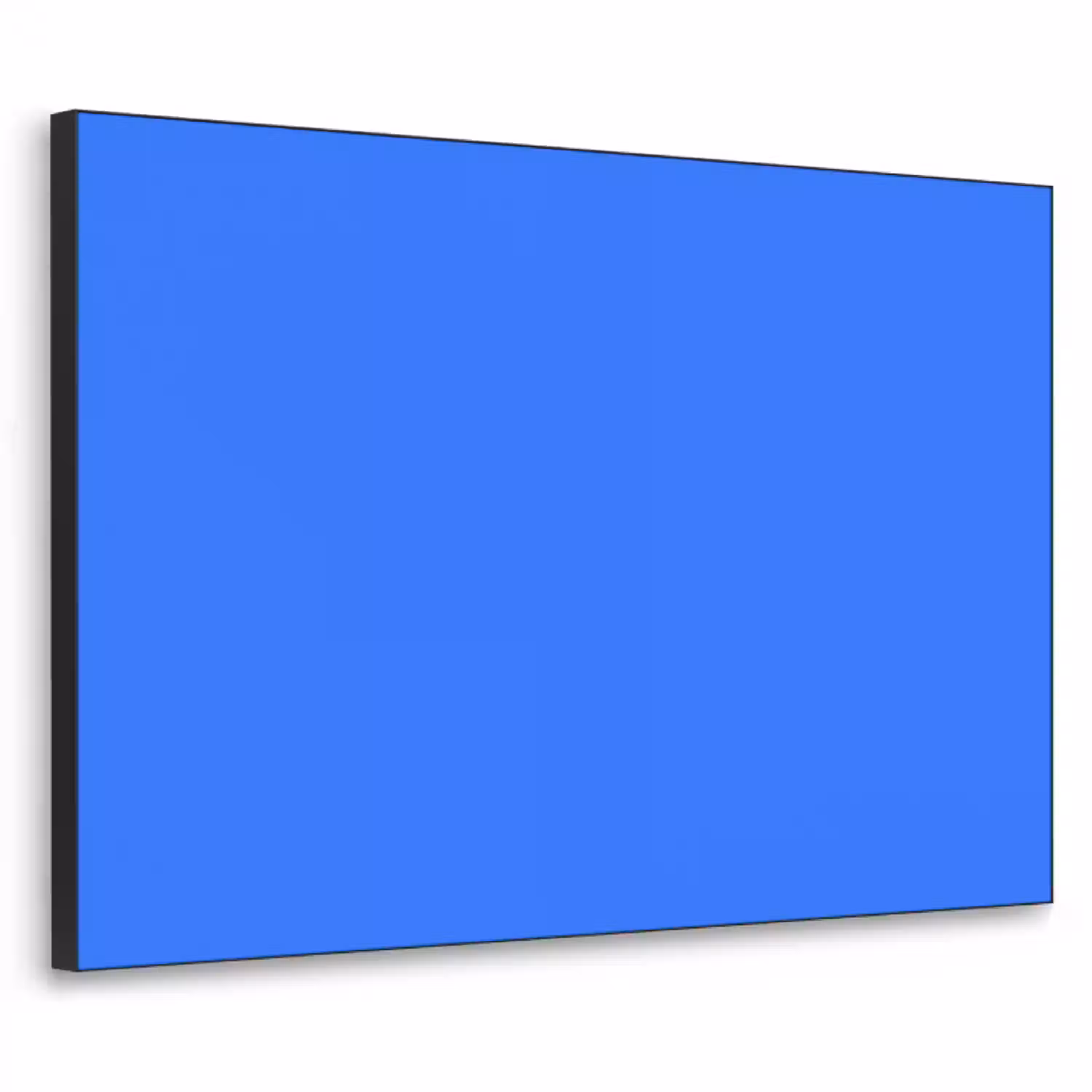 Vivid - Cobalt - Blauw Textielframe zwart klein 947 -3d