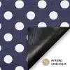 Oceaan - Stippen - Blauw - Wit Deurmat klein 898 -antislip_NL