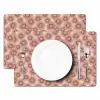 Gerbera - Bloemen - Roze Placemat vinyl groot 368 -zzsfeer2_Kitchenyeah-website