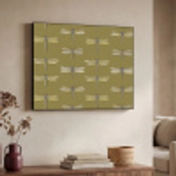 Libellen - Patroon - Groen Textielframe zwart klein 947 -sfeer3