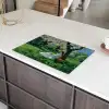 Vrouw - Boom - Boek - Mandje Inductie beschermer vinyl 3mm klein -sfeer8