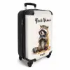 Waldo wasbeer NBS - Handbagage koffer - Kinderen Unisex middel -productfoto_3d