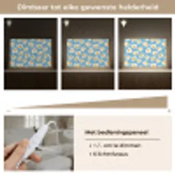 Eieren - Dooiers - Blauw Light Box met kabel (Tafellamp) klein 924 -USP_dimbaarNL