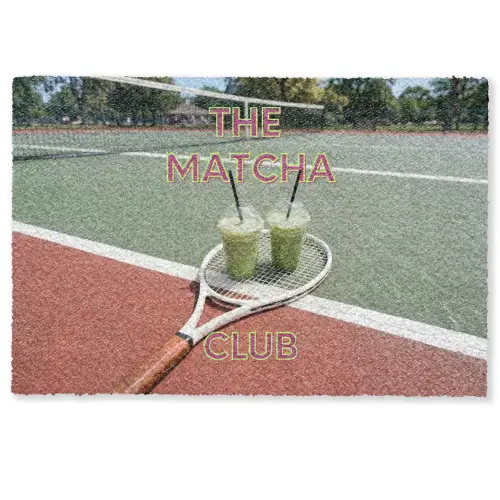 Matcha Club - Tennis - Matcha Deurmat klein -zkaufland3d