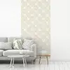 Abstract - Motief - Beige fotobehang vinyl groot 64 -woonkamer