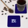 Blauw - Why not - Minimalistisch onderzetter kurk middel -sfeer2