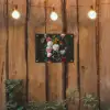 Stilleven met bloemen in een glazen vaas - Schilderij van Jan Davidsz. de Heem tuinposter los doek klein -sfeer1