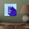 Today is a good day - Blauw - Schaduw plexiglas 5mm klein -sfeer3