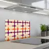 Modern - Patroon - Kleurrijk keuken achterwand spatscherm klein 900 -3d_schuin