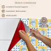 Zee - Geel - Blauw - Wit keuken achterwand spatscherm klein 900 -spatscherm_FR
