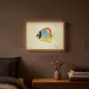 Kleurrijk - Vis - Schubben - Illustratie Light Box met batterij (Wandlamp) middel -sfeer4