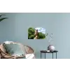 Uil - Boomstronk - Bos - Lucht Muursticker klein -plant