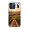 Wijngaard - Zonsondergang - Landschap Telefoonhoesje iPhone 17 Pro klein -3d