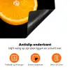Sinaasappel Splash Symfonie Inductie beschermer vinyl 3mm klein -zzzzzzz-td-onderkant