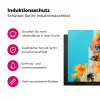 Bloemen - Vrouw - Zonnebril - Blauw Inductie beschermer vinyl 3mm klein -zzzzzzz-lf-ups
