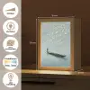 Bloesems - Minimalistisch - Wateroppervlak - Boot Light Box met kabel (Tafellamp) klein -USP_websiteoverzichtNL
