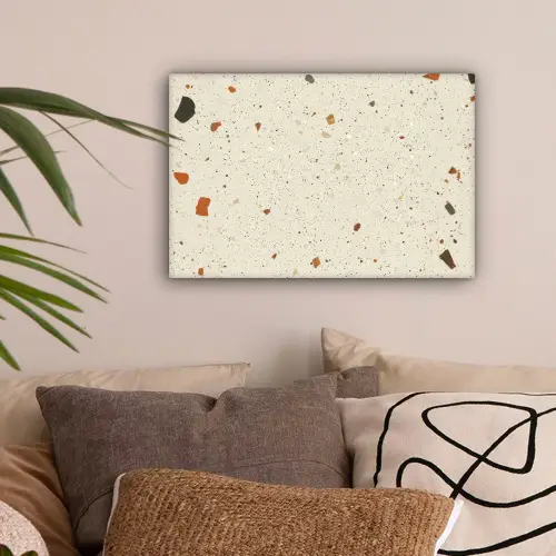 Terrazzo - Decoratie - Tegels - Patronen canvas 2cm klein -sfeer1