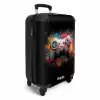 Game Controller Bedekt met Verf NBS - Handbagage koffer - Unisex middel -productfoto_3d