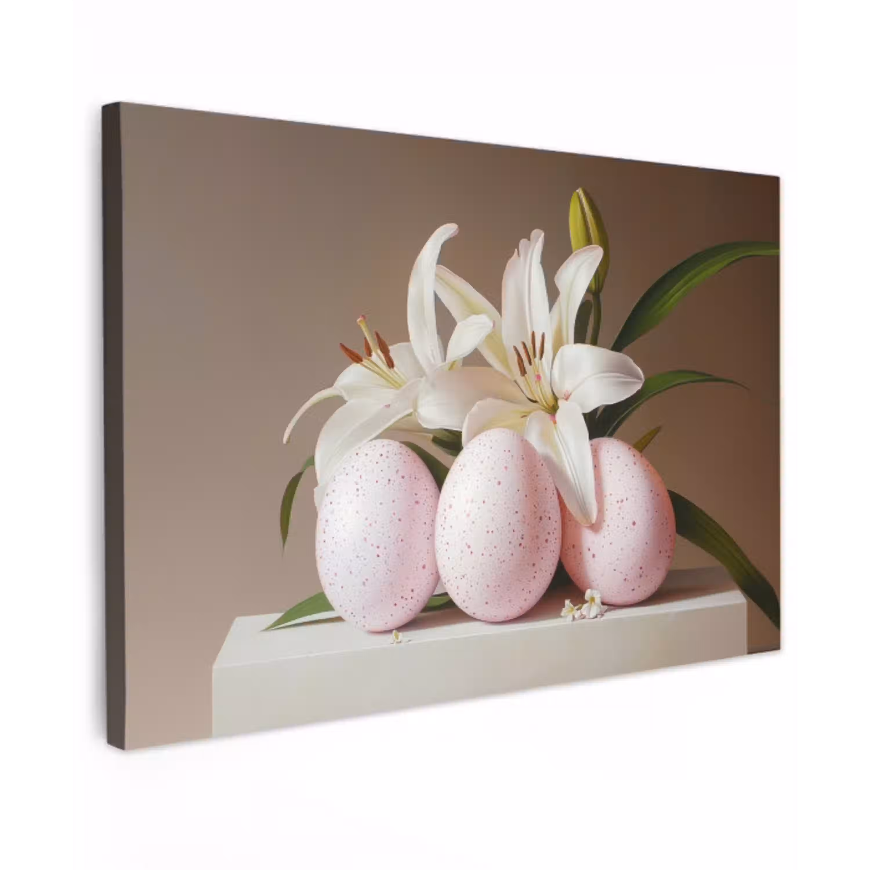 Lelies - Eieren - Pasen canvas 2cm klein -z3d