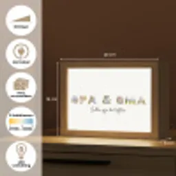Opa & Oma - Lettercollage Light Box met kabel (Tafellamp) klein -USP_websiteoverzichtNL