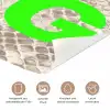 Slangenprint - SWAG - Neon - Groen deurposter klein -tcloseup_DE