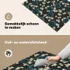 Botanisch - Bloemen - Blauw Inductie beschemer met haakjes klein 777 -ky-schoon-nl