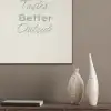 Tekst - Sierlijk - Letters - Groen PET vilt klein -sfeer6_closeup