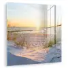 Strand - Zon - Duin - Gras - Zand - Horizon plexiglas 5mm klein -zzzproduct_nieuw