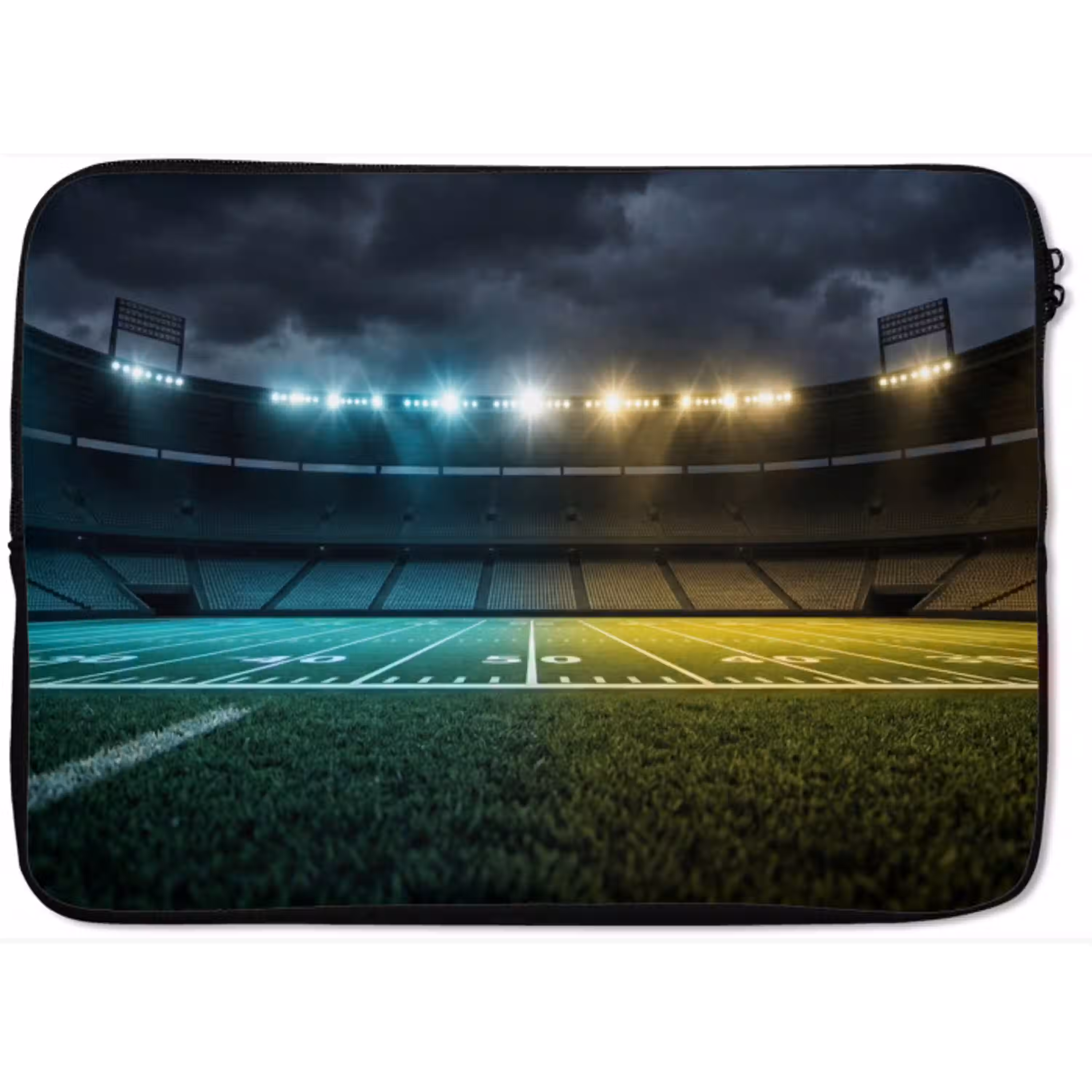 Voetbal - Stadion - Nacht - Modern laptophoes neopreen klein -zkaufland3dotto