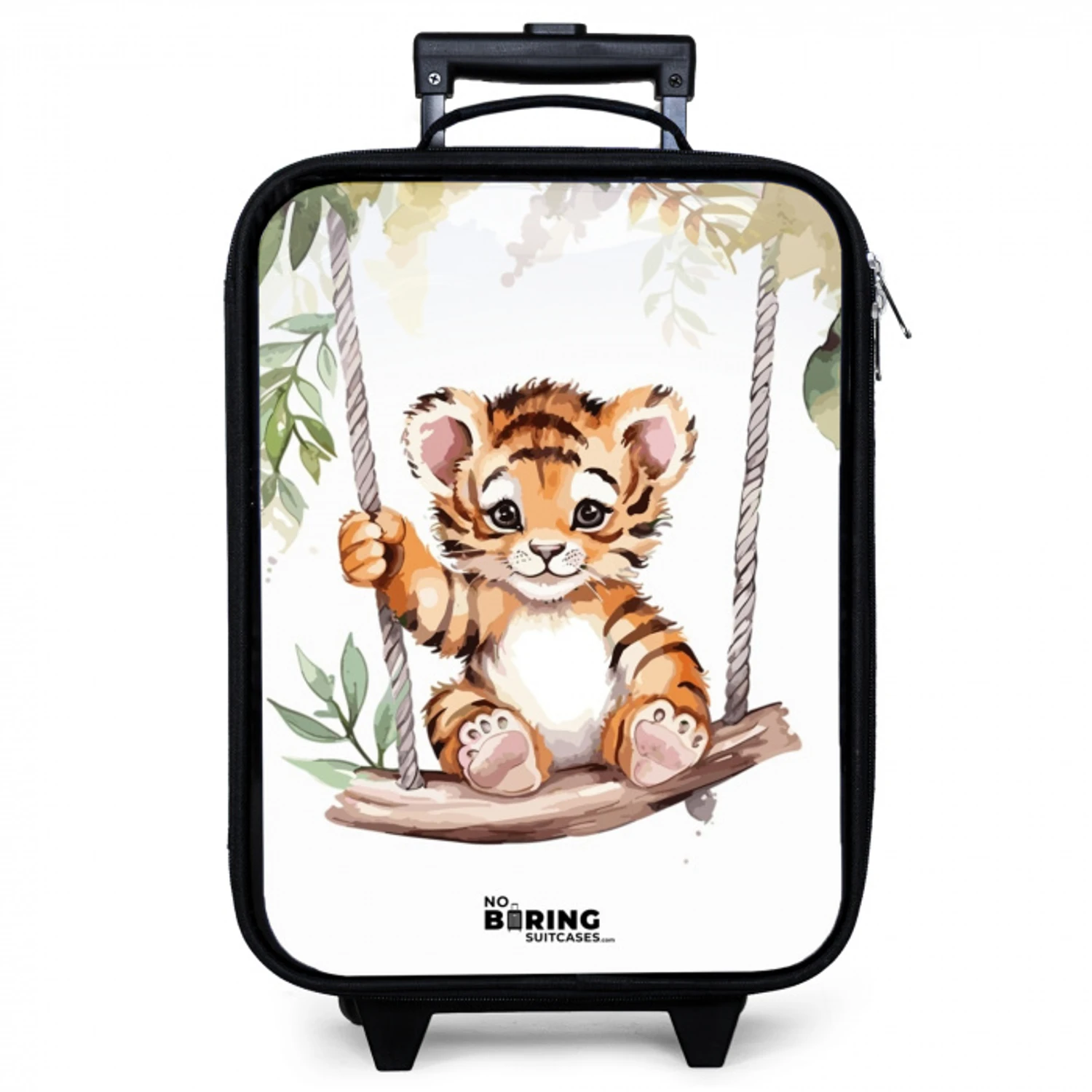 Timo tijger Kinderkoffer - Zwart klein -zzz_website3d