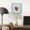 Aardbeien - Lijst - Rood - Geruit plexiglas 5mm klein -sfeer6