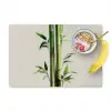 Bamboestengels - Sierlijk - Groen Placemat vinyl groot -zzzproduct_Kitchenyeah-website