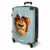 Leeuw met oranje manen door plastic wand NBS - Medium koffer - Kinderen Unisex middel -productfoto_3d