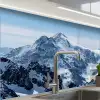 Landschap - Bergen - Sneeuw - Wit keuken achterwand 2 middel -zzzz3d_schuin