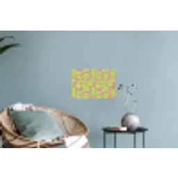 Kiwi - Speels - Groen Muursticker klein 286 -plant