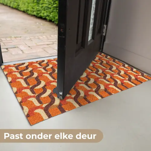 Retro - Modern - Kleurrijk Deurmat klein 898 -USP_NL