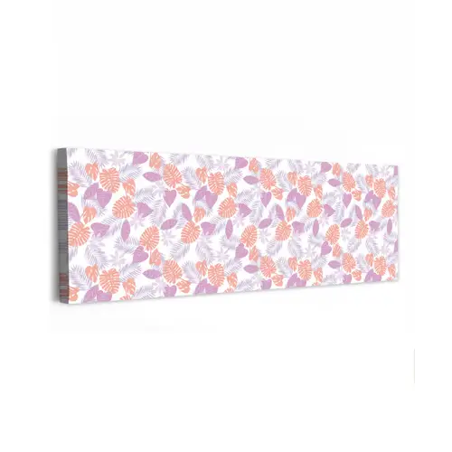Bladeren - Pastelkleuren - Tropisch canvas 2cm klein 828 -z3d