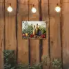 Stilleven - Kruiden - Specerijen - Fruit - Kleurrijk tuinposter los doek klein -sfeer1