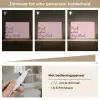 Fuck what they think - Roze - Minimalistisch Light Box met kabel (Tafellamp) klein -USP_dimbaarNL