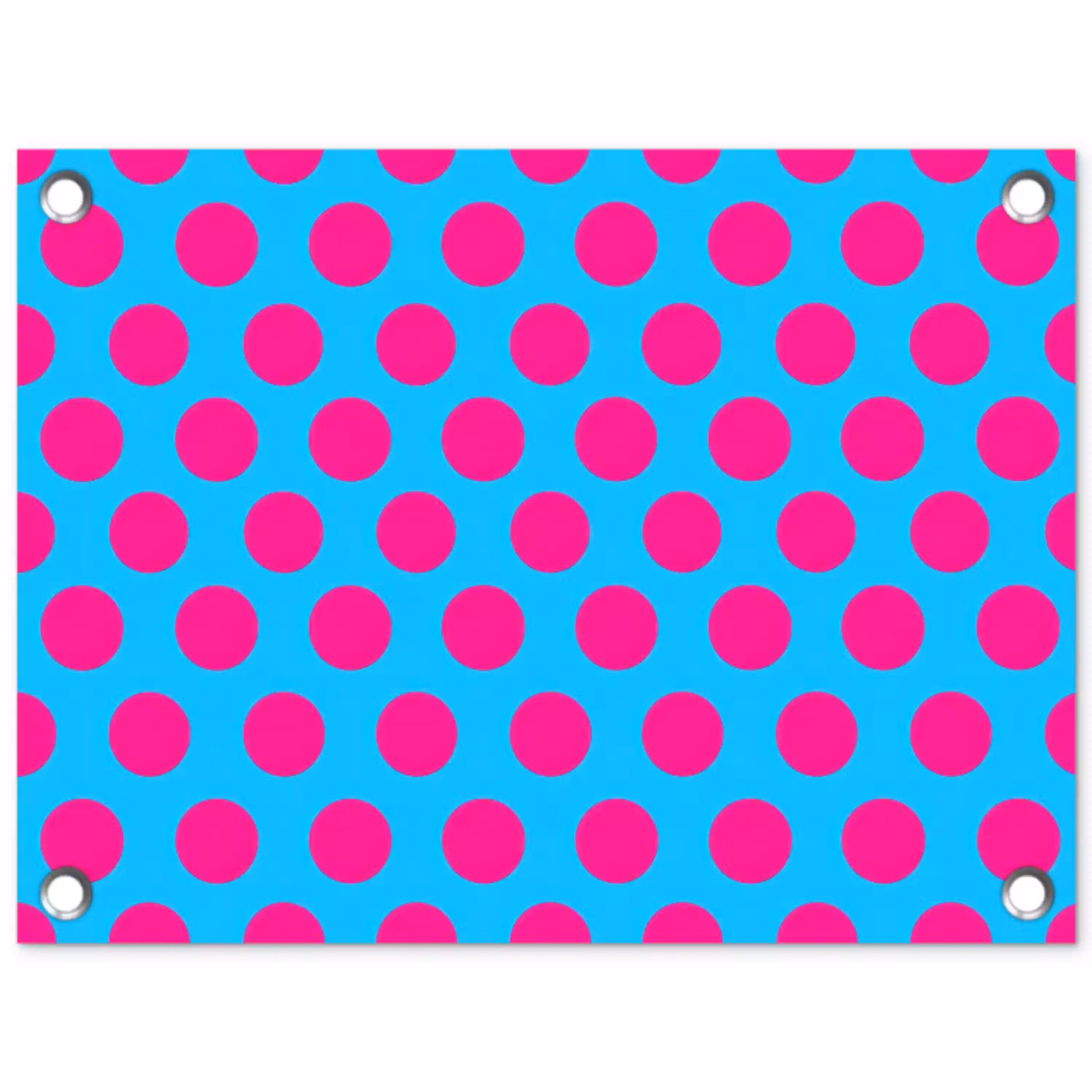 Stippen - Klassiek - Roze tuinposter los doek klein 239 -3d
