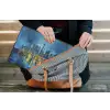 Skyline Toronto - Water - Stadslichten - Toren laptophoes neopreen klein -tas