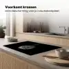Sterrennacht van Paardenbloem Inductie beschermer vinyl 3mm klein -sfeer1