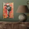 Graffiti - Astronaut - Street art - Ruimte - Banksy plexiglas 5mm klein -sfeer3
