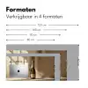 Champagne - Beige - Schaduw - Bubbels Muismat XXL klein -sfeer5