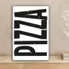 Pizza - Japandi - Decoratie - Vintage canvas 2cm klein -sfeer1