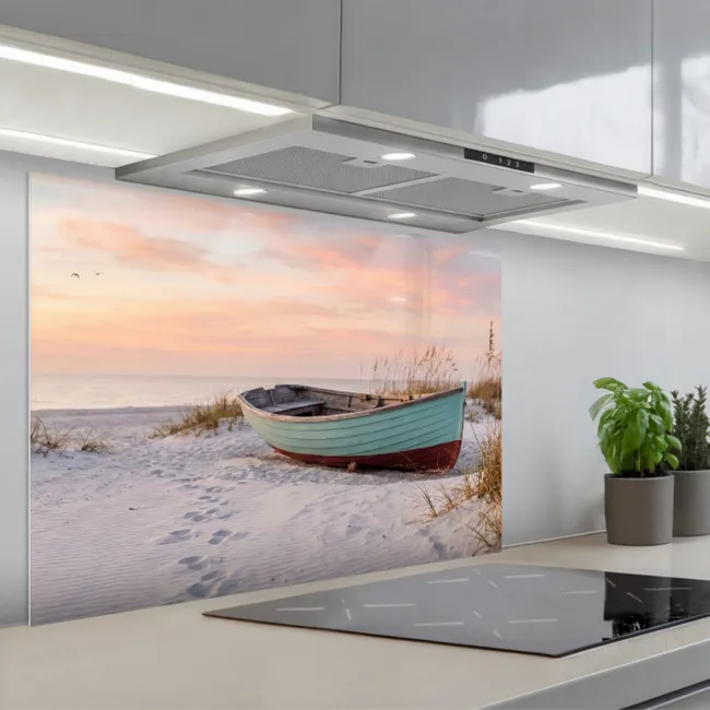 Paraschizzi cucina - Rustico - Barca a remi - Spiaggia di sabbia