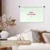 Focus - Beige - Roze - Smiley Wandkleed katoen klein -tsfeer1_DE