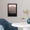 Panorama - Landschap - Bergen fotolijst zwart zonder passe partout klein -sfeer4