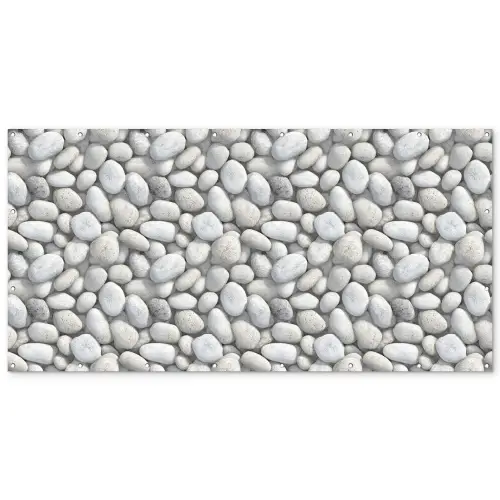 Steentjes - Grijs - Ovaal Balkonbeschermer Duitsland klein 596 -zz_3d